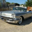1958 CADILLAC ELDORADO BIARRITZ CALIFORNIA BLACK PLATE SURVIVOR.  A/C