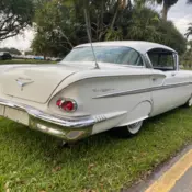 1958 CHERVOLET BELAIR HARD TOP SEDAN  283CI V8 ENGINE BUY IT NOW  954 937 8271