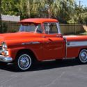 1958 Chevrolet 31 Cameo Carrier V8 Auto,PS,PB,A/C 0 Cardinal Red and Bombay Ivor