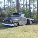 1958 Chevrolet 3100 350 V8 400 trans, 55 cab front end, visor,ps,pb