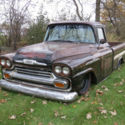 1958 Chevrolet Apache 3100 Fleetside Big Back Window