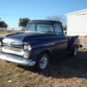 1958 Chevrolet Apache 3100 Short Bed 1/2 Ton Truck Big Cab Window