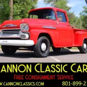 ***1958 Chevrolet Apache 350Cui Chevrolet V8 3 Speed Column Shift   Red**