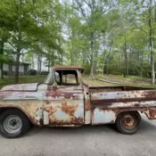 1958 Chevrolet Apache Pickup Brown yes patina no air ride not bagged