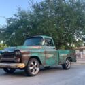 1958 Chevrolet Apache Pickup Green RWD Automatic st