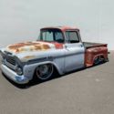 1958 Chevrolet Apache Pickup Red RWD Automatic
