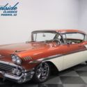 1958 Chevrolet Bel Air  1866 Miles Bronze Metallic Hardtop 283 V8 3 speed turbo
