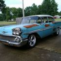 1958 CHEVROLET CHEVY BISCAYNE REBUILT 283 V8 AUTO RUNNING PROJECT