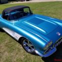 1958 Chevrolet Corvette Regal Turquoise Pro Touring Original Body 58 Vette