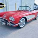 1958 Chevrolet Corvette Restored RED/RED V8 4 Spd  PS & PB added