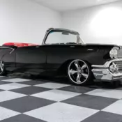 1958 Chevrolet Del Ray  74099 Miles Black Coupe LS1 V8 4L60e Overdrive