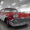 1958 CHEVROLET DEL RAY  96784 Miles RED TO  348 4-Speed Manual