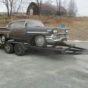 1958 CHEVROLET IMPALA 2 DOOR COUPE BLACK ON BLACK CAR ORIGINAL RESTO PROJECT