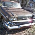 1958 chevrolet impala 348 tri-power car