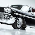 1958 Chevrolet Impala  4,600 Miles Black Coupe 502ci Chevrolet Ram Jet Automatic