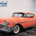 1958 Chevrolet Impala  6857 Miles Rio Red Coupe 348 V8 3 Speed Manual