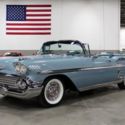 1958 Chevrolet Impala Convertible 31166 Miles Blue Convertible 348 V8 2 Speed Po