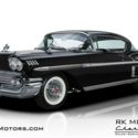1958 Chevrolet Impala  Onyx Black Hardtop 348 V8 3 Speed Automatic