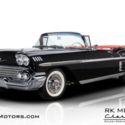 1958 Chevrolet Impala  Onyx Convertible 348 V8 2 Speed Automatic