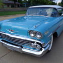 1958 CHEVROLET IMPALA ORIGINAL 348 BIG BLOCK ICE COLD AIR CONDITIONING PWR STEER