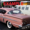 1958 Chevrolet Impala Sport Coupe 2 Door Hardtop Factory Original