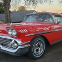 1958 Chevrolet Impala Sportscar Red RWD Automatic 2 Door Hardtop