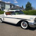 1958 CHEVROLET IMPALA WHITE 348/TRI-POWER THORTON RESTORATION