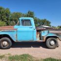 1958 CHEVROLET NAPCO 4X4 APACHE FACTORY SHORTBED STEPSIDE ORIGINAL PROJECT WARN