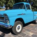 1958 Chevrolet NAPCO Pickup Blue 4WD Manual Apache