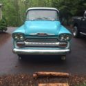 1958 Chevy 3100 Apache Short Bed Big Back Window Hot Rod Rat Rod Restoration
