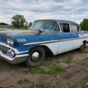 1958 Chevy Belair 4 door sedan solid body montana original patina