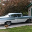 1958 Chevy Del Ray, Four Door Sedan, 235 CID, Six Cylinder, 3-Speed Column Shift
