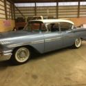 1958 Chevy Impala Biscayne 58 Chevrolet: survivor car, original including paint