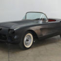 1958 Corvette 283/290hp Fuel Injection 4 Speed Power Top Charcoal Red Documented