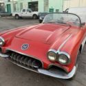 1958 Corvette Barn find, sitting since 60&#039;s, $ 1 NO RESERVE, same owner since 63