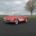 1958 Corvette Convertible *FreshFrameOffRestored*#sMatch290hpFuelie*4spd*Red/Blk