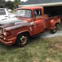 1958 Dodge d200 Pickup Red RWD Manual