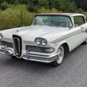 1958 Edsel Citation 4 Door Hardtop 95k Miles Early Electric Wiper Car