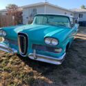1958 Edsel Citation Coupe Blue RWD Automatic
