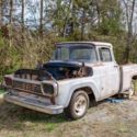 1958 FORD F-100 CUSTOM CAB SHORT BED WITH RARE BIG BACK WINDOW