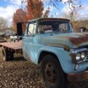 1958 Ford F-600 2-ton flatbed, one-owner truck w/85k miles