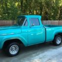1958 ford f100 fleet side short bed big back window