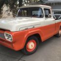 1958 Ford F100 Short Bed Pick Up Truck Very Solid Western Truck No Reserve