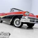 1958 Ford Fairlane  6555 Miles Torch Red/Raven Black Convertible 352 cubic inch