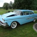 1958 Ford Fairlane Custom Post Coupe, Baby Blue, Running & Driving, Orig. Int.