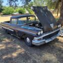 1958 Ford Ranchero Pickup Black RWD Automatic
