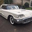 1958 Ford Thunderbird Power Stirring ,Power Brakes 37354 Miles White Coupe 352 V