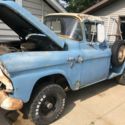 1958 GMC 100 Pickup Blue 4WD Manual napco
