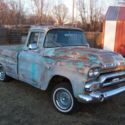 1958 GMC Apache fleetside 100 proj. ie 1950 rat rod step van bread truck 1949