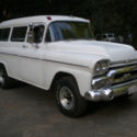 1958 GMC CARRYALL RARE 3 DOOR V8 CHEVY 350 4 SPEED POSI CA HOT ROD
